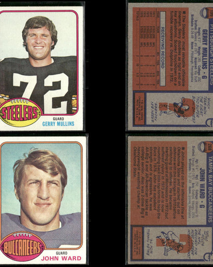 1976 Topps Football Card Lot – 42 Vintage NFL Cards – Bulk Lot