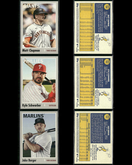 2025 Topps Heritage 1970 Baseball Lot (64 Cards) MLB