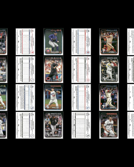 2024 Topps + Topps Update Baseball Cards Lot (255) Stars Teams Variety MLB