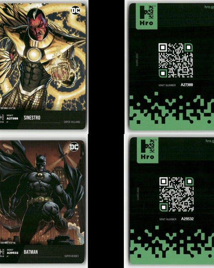 40-Card Lot 2022 DC Universe Batman Superman | Trading Cards DC Comics