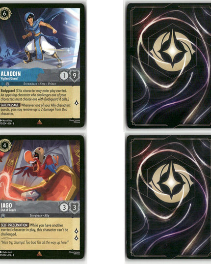 40 Card Rare + Super Rare Lot, Reign of Jafar Disney Lorcana Set 8