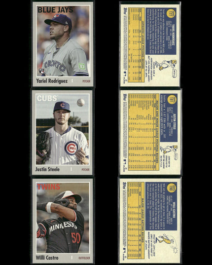 2025 Topps Heritage 1970 Baseball Lot (64 Cards) MLB