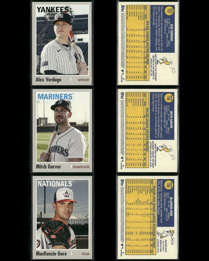 2025 Topps Heritage 1970 Baseball Lot (64 Cards) MLB