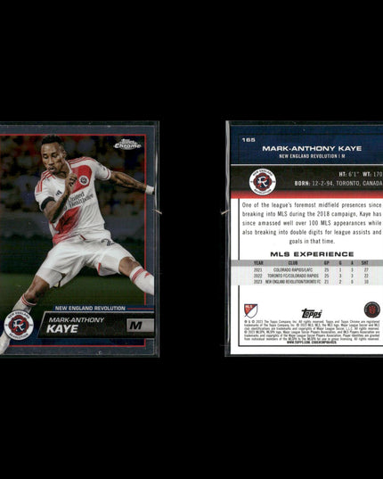 Soccer Card Lot (49) – Prizm, Mosaic, Topps Chrome, RCs, Intl Stars, MLS