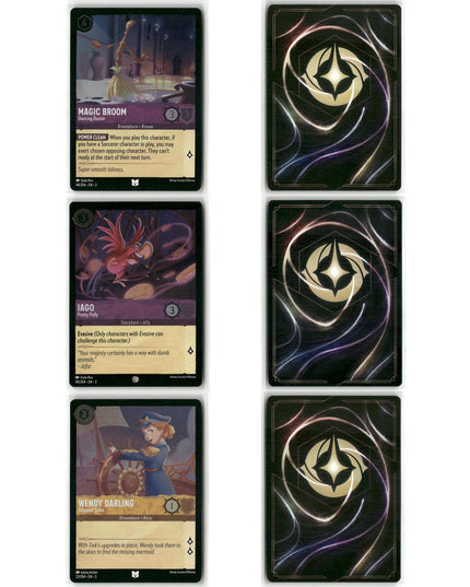 56 Card Foil Lot, Into the Inklands Disney Lorcana Set 3 Mixed Characters