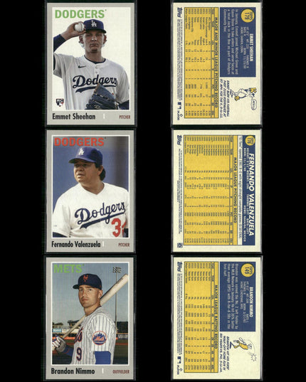 2025 Topps Heritage 1970 Baseball Lot (64 Cards) MLB