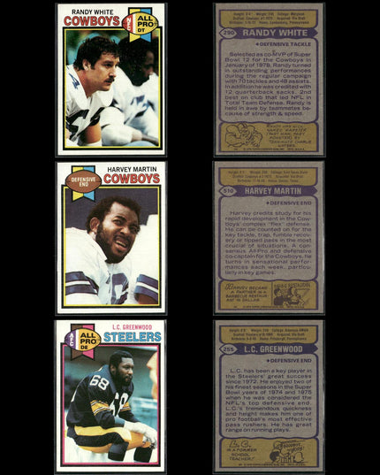 59-Card Lot Vintage 1980s Topps Football | NFL Football Trading Cards Team Lot