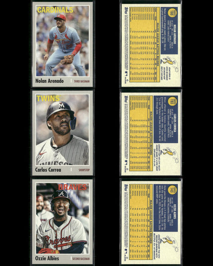 2025 Topps Heritage 1970 Baseball Lot (64 Cards) MLB
