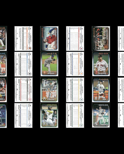 2024 Topps + Topps Update Baseball Cards Lot (255) Stars Teams Variety MLB