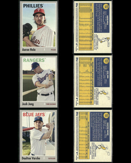 2025 Topps Heritage 1970 Baseball Lot (64 Cards) MLB