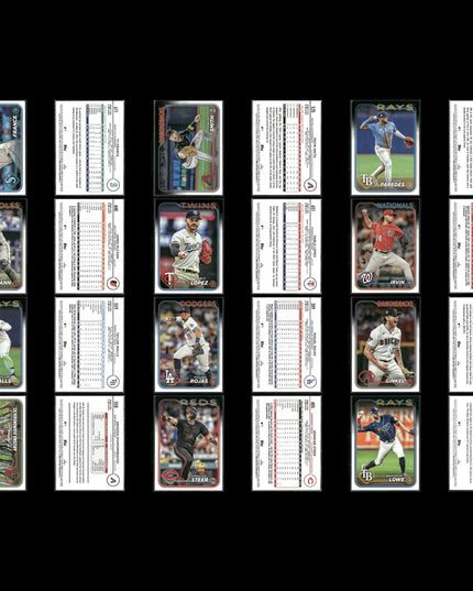 2024 Topps + Topps Update Baseball Cards Lot (255) Stars Teams Variety MLB