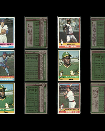 1976 Topps Baseball Card Lot – 125 Vintage MLB Cards – Bulk Collection