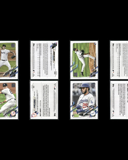 2021 Topps Update Rookie Card Lot – 85 RCs – MLB Stars & Debuts