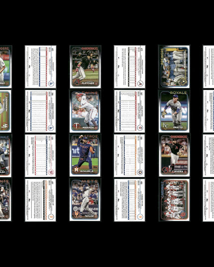 2024 Topps + Topps Update Baseball Cards Lot (255) Stars Teams Variety MLB