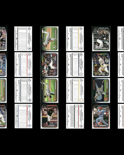 2024 Topps + Topps Update Baseball Cards Lot (255) Stars Teams Variety MLB