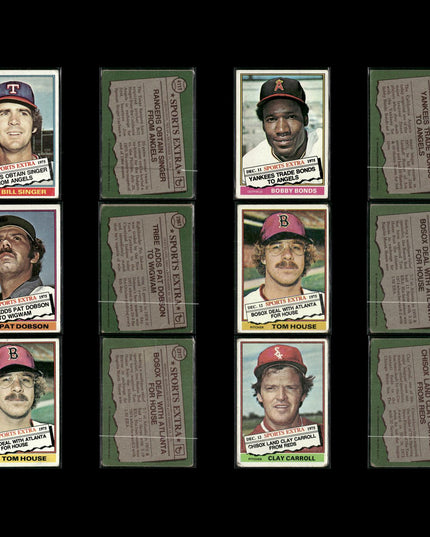 1976 Topps Baseball Card Lot – 125 Vintage MLB Cards – Bulk Collection