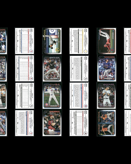 2024 Topps + Topps Update Baseball Cards Lot (255) Stars Teams Variety MLB