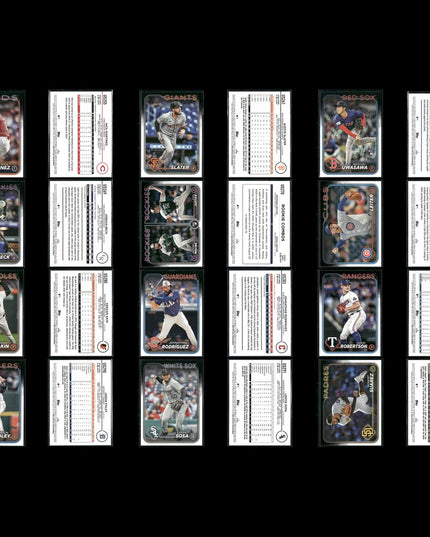 2024 Topps + Topps Update Baseball Cards Lot (255) Stars Teams Variety MLB