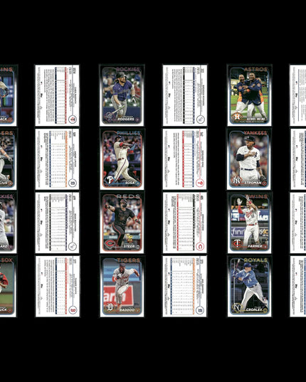 2024 Topps + Topps Update Baseball Cards Lot (255) Stars Teams Variety MLB