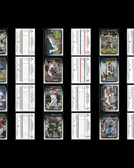 2024 Topps + Topps Update Baseball Cards Lot (255) Stars Teams Variety MLB