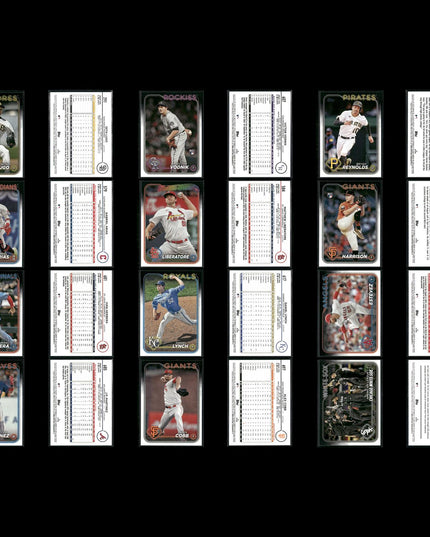 2024 Topps + Topps Update Baseball Cards Lot (255) Stars Teams Variety MLB