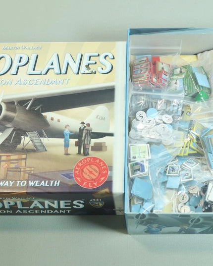 Aeroplanes: Aviation Ascendant (2012) - Mayfair Games (VG+) Board Game