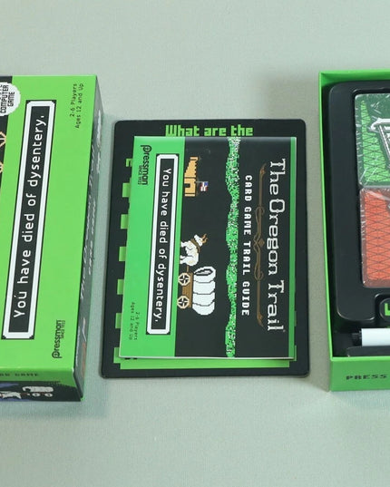 The Oregon Trail (2016) - Pressman Card Game (Used, Unplayed)