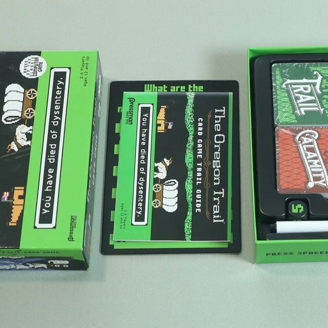 The Oregon Trail (2016) - Pressman Card Game (Used, Unplayed)