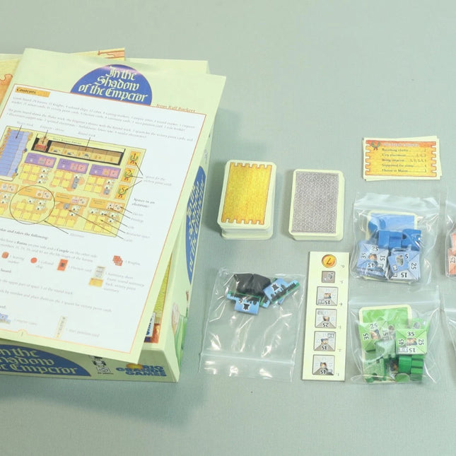 In the Shadow of the Emperor (2004), Rio Grande Games VG+