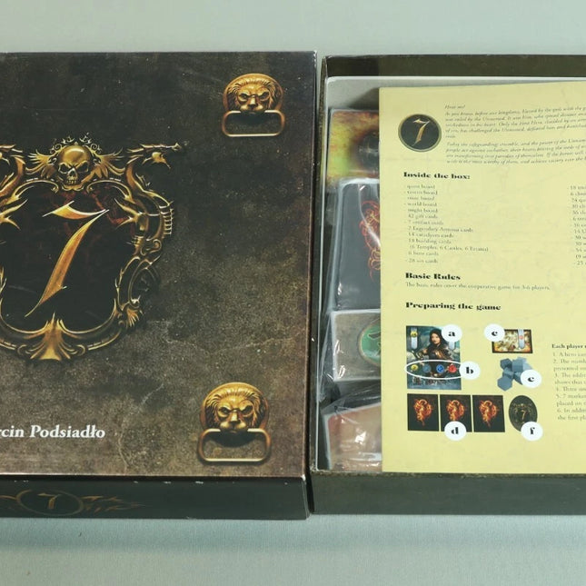 7 (2009) - Wolf Fang (NM) Board Game