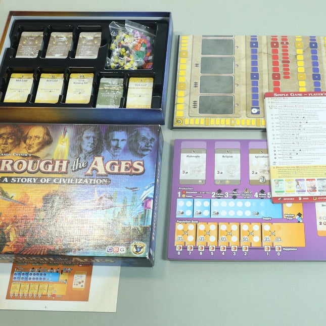 Through the Ages (2009) - 3rd Printing (Unplayed) by Vlaada Chvatil