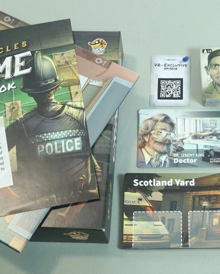 Chronicles of Crime (2018) - Lucky Duck Games (NM) Board Game