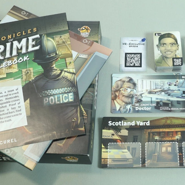 Chronicles of Crime (2018) - Lucky Duck Games (NM) Board Game