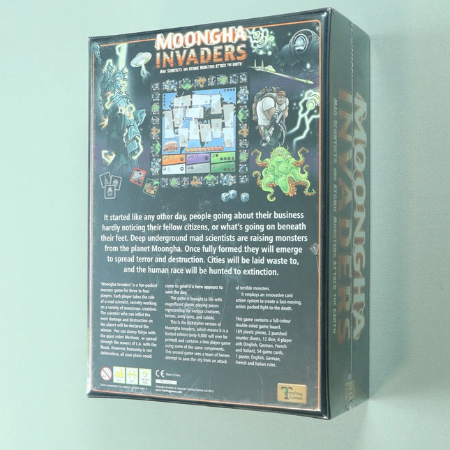 Moongha Invaders - Kickstarter Edition w/ Signed Card (New, Sealed)