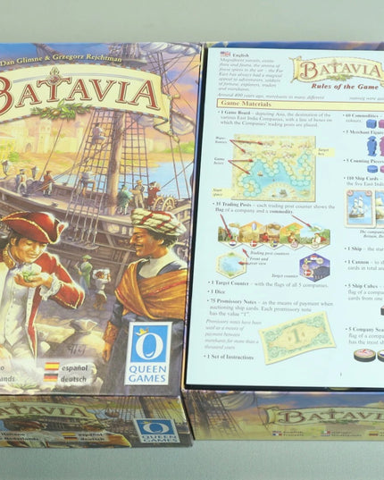 Batavia (2008) - Queen Games (NM+, Unplayed)
