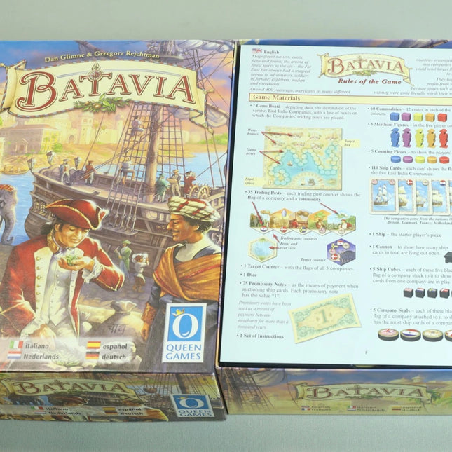 Batavia (2008) - Queen Games (NM+, Unplayed)