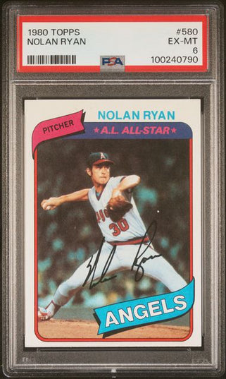 1980 Topps Baseball Set #1-726 Poor-VG+ w/ Henderson RC & PSA 6 Ryan